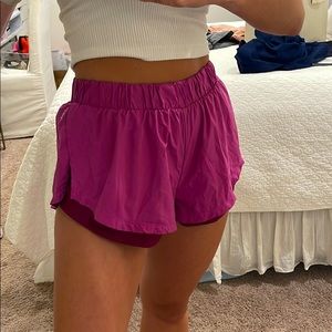 free people run for it shorts